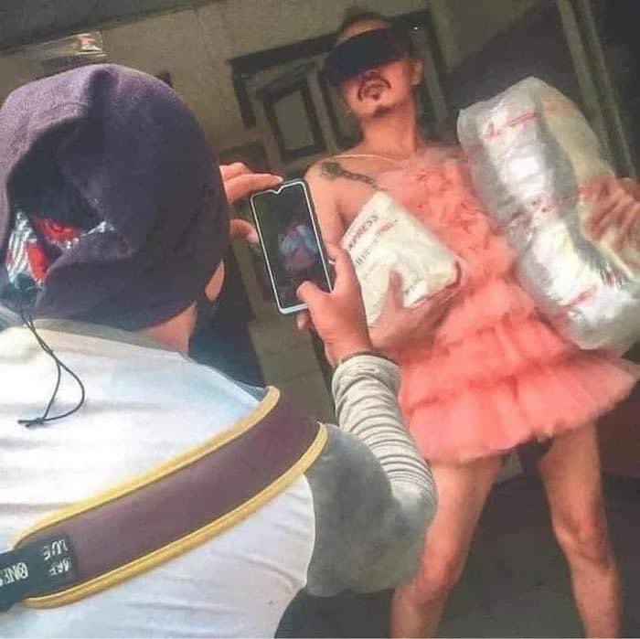 In Philippines, the delivery guys need to ensure they take a photo as a proof that the package has been delivered to the right place. Some people are legit turning that into a photo shoot. 