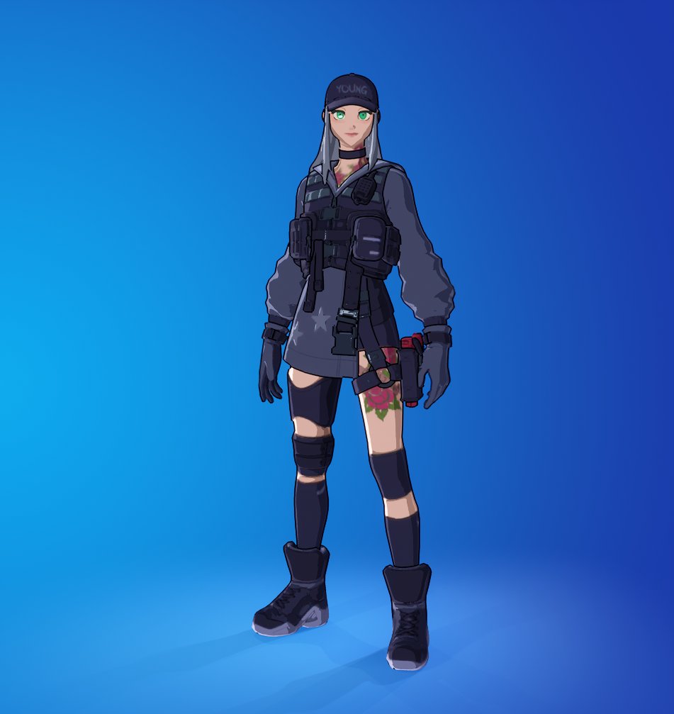 Fortnite Cyber Infiltration Pack in Season 7 Anime Skins Bundle Return