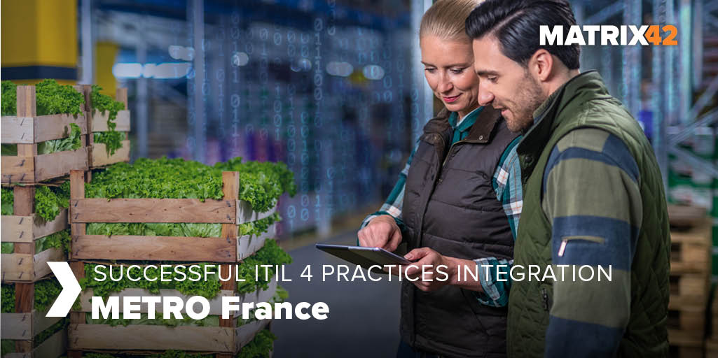 Matrix42_global's tweet photo. Reducing the processing time of an order by more than 50%? No problem! With the help of the #Matrix42ESM solution,#METROFrance was not only able to optimize its #workflows, but also significantly improve customer service. 👉 https://t.co/khWyUjDl2L
#ITIL4 #PinkVerify #Matrix42 https://t.co/HjiiaV4Z6W
