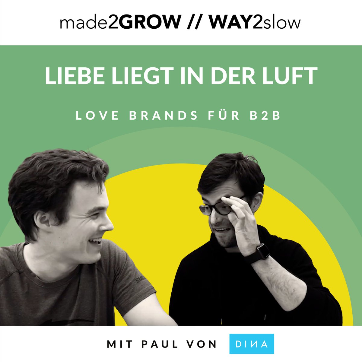 made2GROW's tweet photo. Kann und muss ein B2B Unternehmen eine Love Brand sein? 😍 Und wie weit soll das Thema Love Brand gehen? 👉 Paul von DINA Elektronik will es versuchen und verrät in dieser Folge, warum es sich lohnt: https://t.co/2DCBvQ6hCU

#branding #b2b #marketing https://t.co/iytYPJIU7M