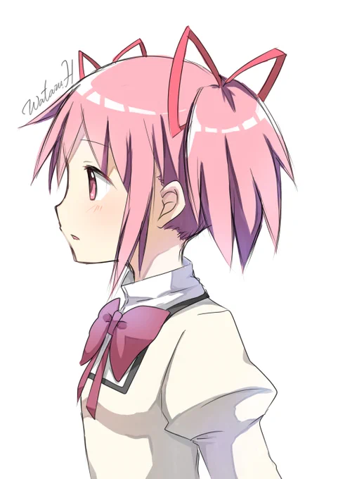 まどか?横顔 