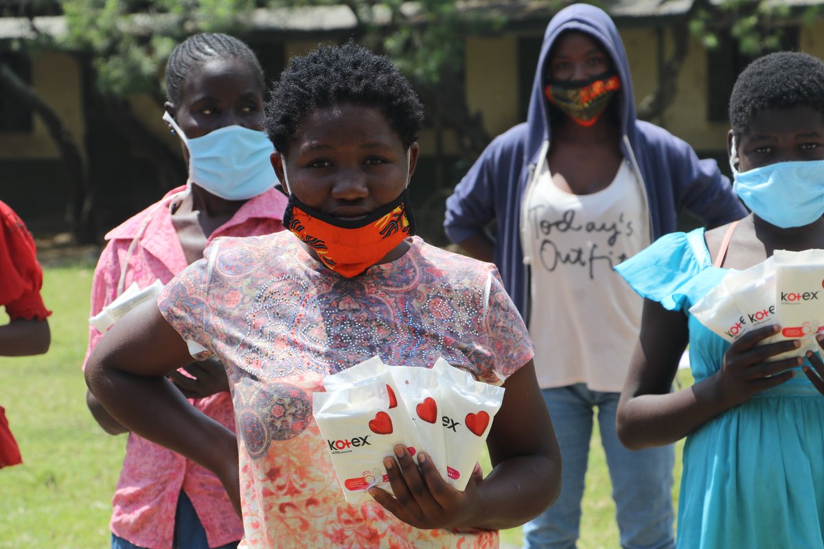 PA_EastAfrica's tweet photo. Through our WASH work,we have trained &amp; equipped school going girls with knowledge &amp; skills on #menstrualhygienemanagement &amp; continue to advocate for adequate access to affordable sanitary towels &amp; sanitation facilities that would guarantee their safety &amp; dignity during menarche. https://t.co/VKpSEmEfle