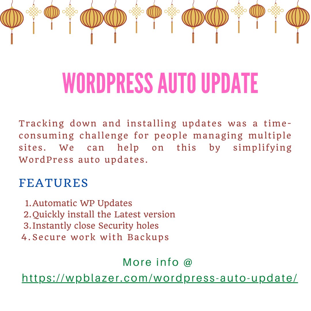 arunvivek_tlt's tweet photo. Tracking down and installing #updates was a time-consuming challenge for people managing multiple sites. We can help on this by simplifying #WordPress auto updates
https://t.co/3rot81SFa6
#WordPress_update #websites #CMS #WordPressinstall #installation #wordpressautoupdate https://t.co/cUEUJZSzZb
