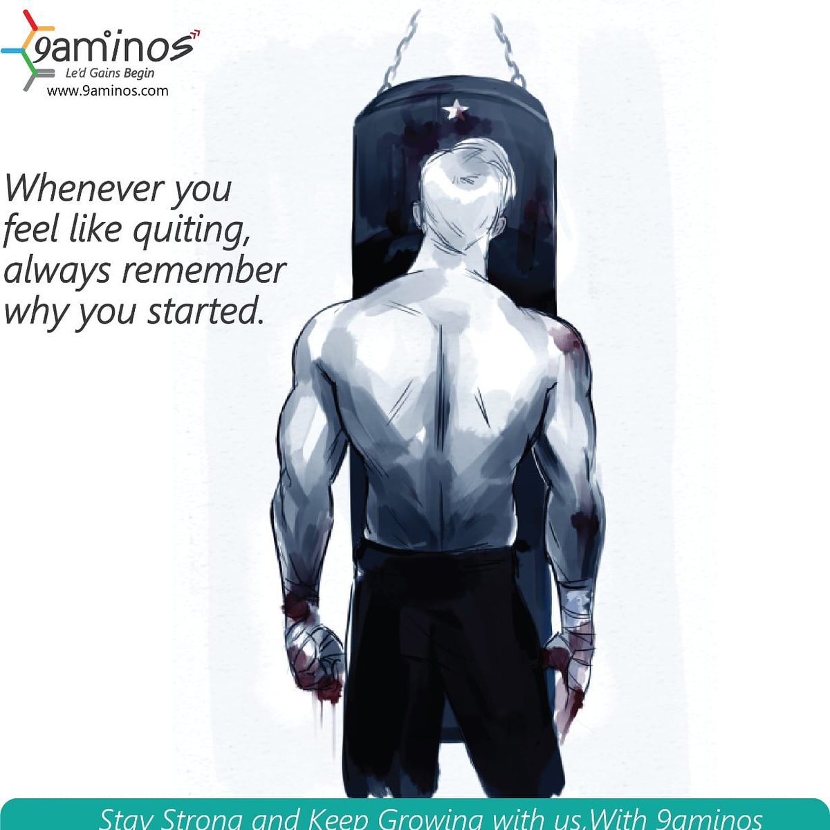 Whenever you feel like Quiting, always remember why you Started.
Come Let's succeed together.
#9aminos #gymmotivation #gyminspiratio #NeverQuit #stamina #enthusiasm #athelete #olympics #sportsaccessories #sportsnutrition @kheloindia @olymp @TwitterSports @SupportINDSport