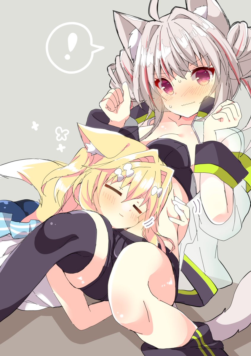 「ジャオちゃんのお腹ぷにゅぷにゅ～♡ 」|幸奈ふな🏝狐島フナのイラスト