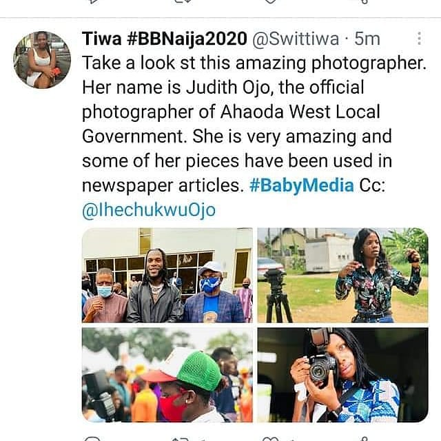 jane_uyi's tweet photo. My gurl @Ihechukwuojo doing wonders.. She literally shot most of the trending pictures from Burna Boy's Homecoming.. A young girl with so much skills.. #BabyMedia na 'men' you be ooo. I'm super proud of you ❤️ ❤️ ❤️ https://t.co/byU8LRvX41