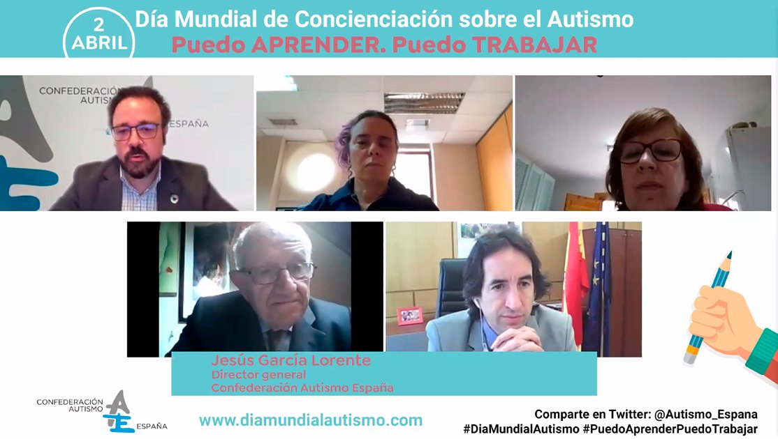 🗣 <a href="/vcarcedo/">Virginia Carcedo</a>, habla de #empleo en el Acto Institucional de <a href="/Autismo_Espana/">Autismo España</a> por el #DíaMundialAutismo:

🗨 "Hay que innovar con las empresas, en la valoración de las #softskills ya que en las pruebas estándar muchas personas con #TEA se quedan fuera"

#PuedoAprenderPuedoTrabajar