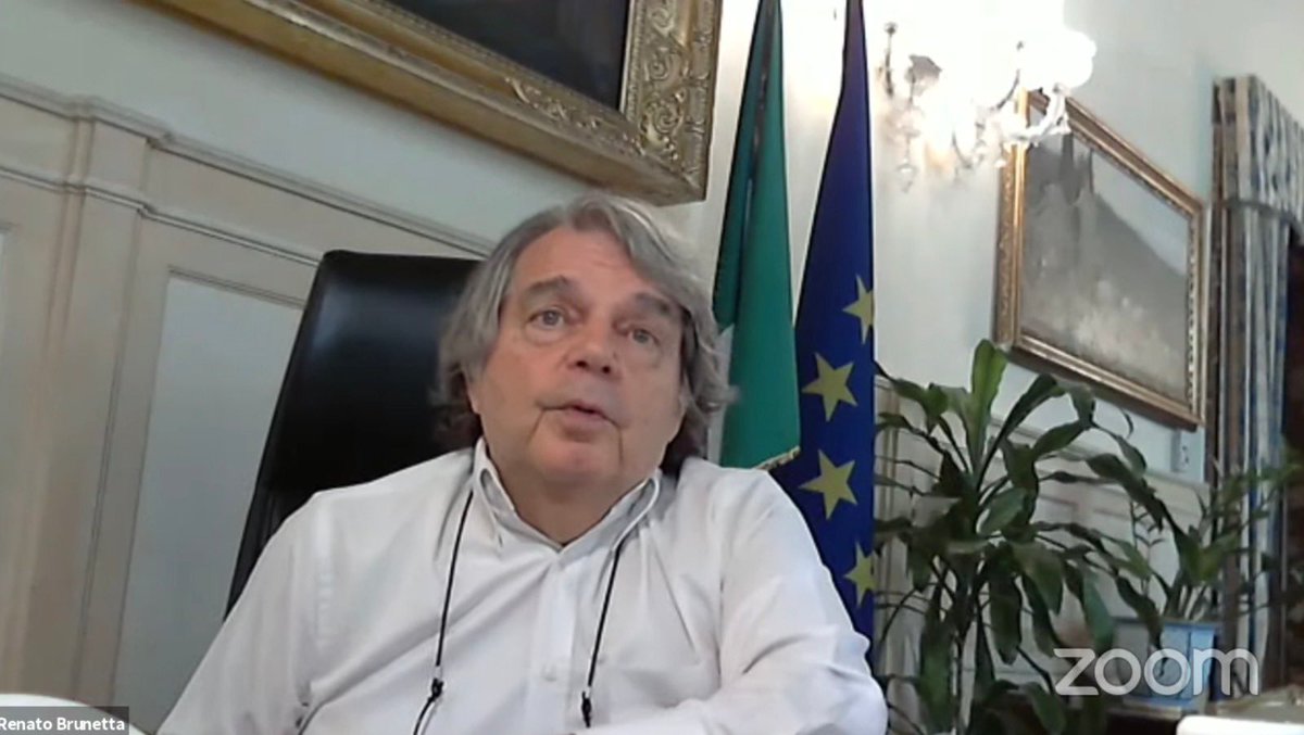 cnel_it's tweet photo. Dobbiamo rilanciare la #PA per restituire autorevolezza, valore, orgoglio a quei volti della Repubblica che operano ogni giorno per l'interesse collettivo e che ci hanno consentito di affrontare la #pandemia Ministro @renatobrunetta a presentazione #RelazioneServiziPA #CNEL https://t.co/NI2cdw0cyO