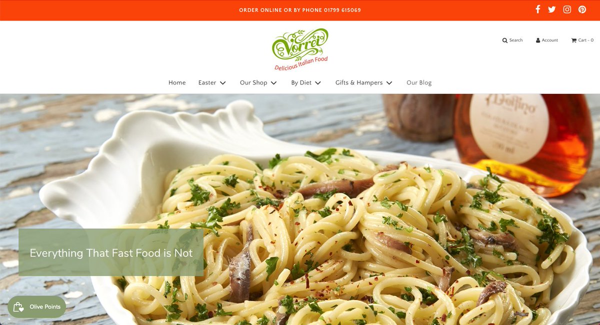 nextnorth's tweet image. A New Shopify website launch for @Vorrei_Italian !
We created this bespoke @Shopify template to make the perfect website to display all of their fantastic Italian food choices. Take a look over at vorrei.co.uk