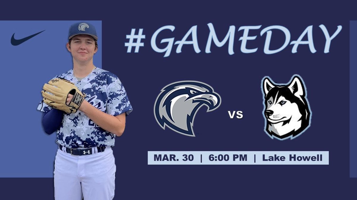 #GAMEDAY

🆚 Hagerty 
⏰ 6:00
📍 Winter Park
🏟 Lake Howell HS