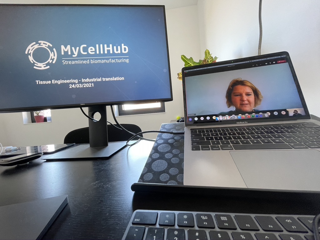 MyCellHub's tweet photo. Introducing the next generation of #bioengineers to the wonderful world of #celltherapy and #genetherapy at KUL and UCL with prof. Jean-Marie Aerts and prof. @GreetKerckhofs https://t.co/GcmWwGbtxa