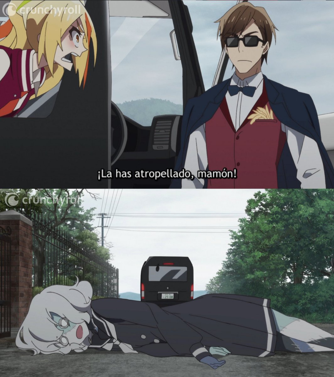 crunchyroll_es's tweet photo. Yo soy Junko y la vida es Kotaro 😂

(Anime: Zombie Land Saga) https://t.co/7K7o4quJPi