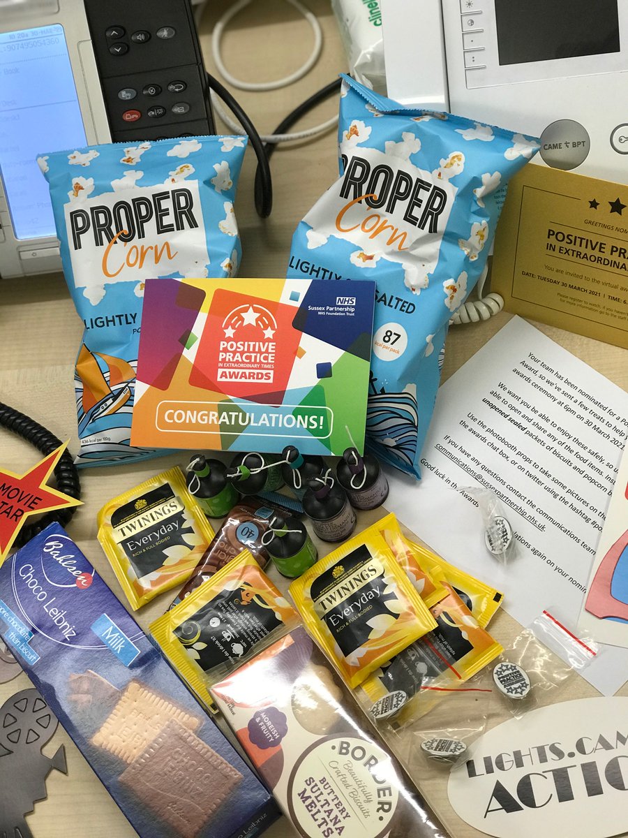 IfieldDrive's tweet photo. We have our goodie bags ready for tonight’s #positivepractice in extraordinary times awards. The whole Ifield team have been nominated as well as some individuals. Good luck everyone @withoutstigma https://t.co/GmBv4SEA6H