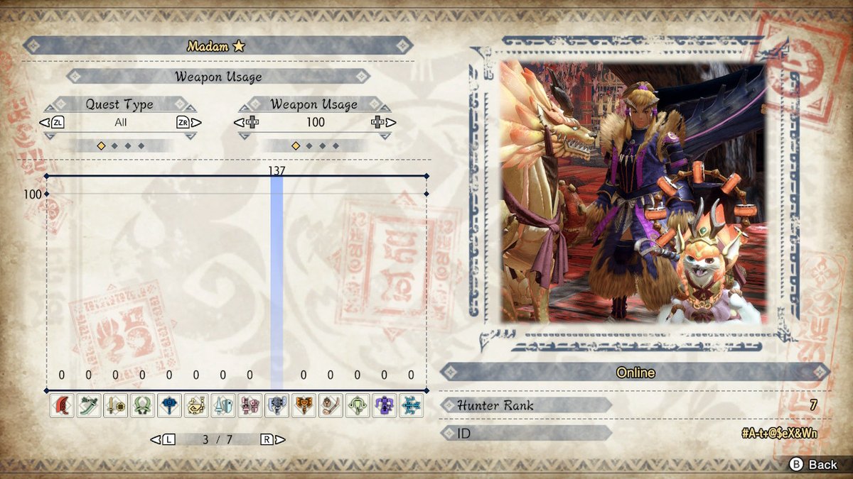 NinjasInCarpets's tweet photo. 4 days out, safe to say i f*ckin' love this game. #MHRise #MonsterHunter #NintendoSwitch https://t.co/PGixCyS71y