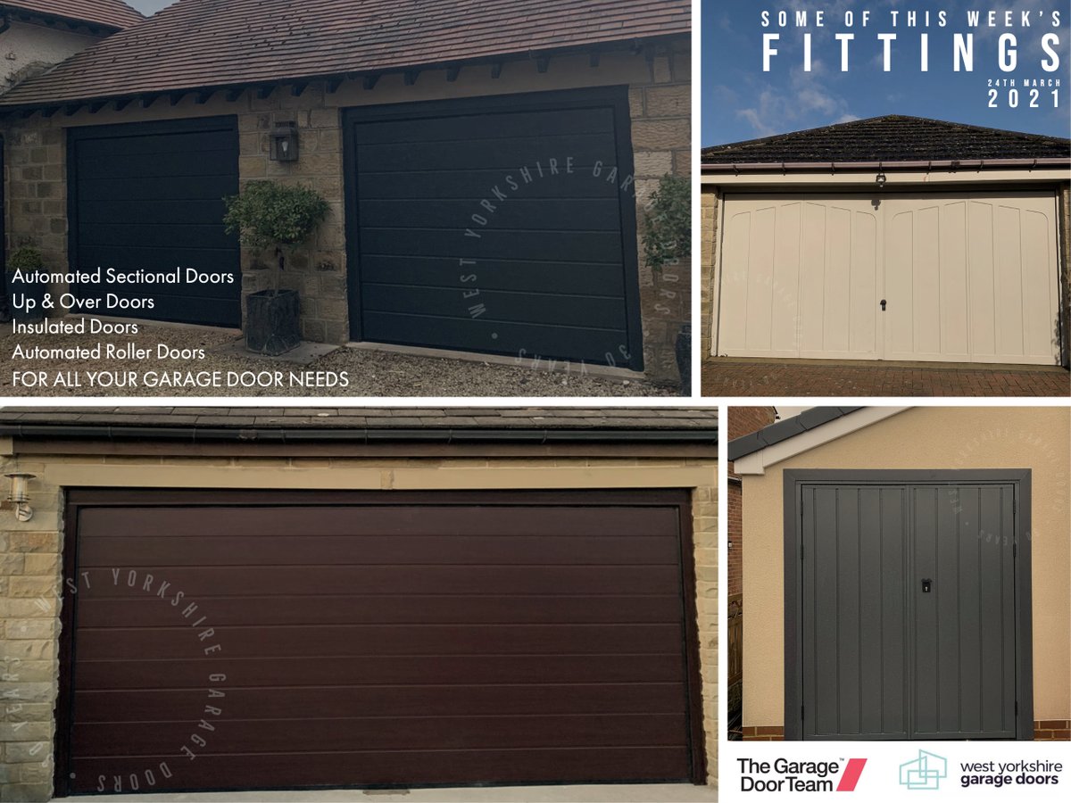 More for March. Garage door fitting in #harrogate and #wetherby area's.
