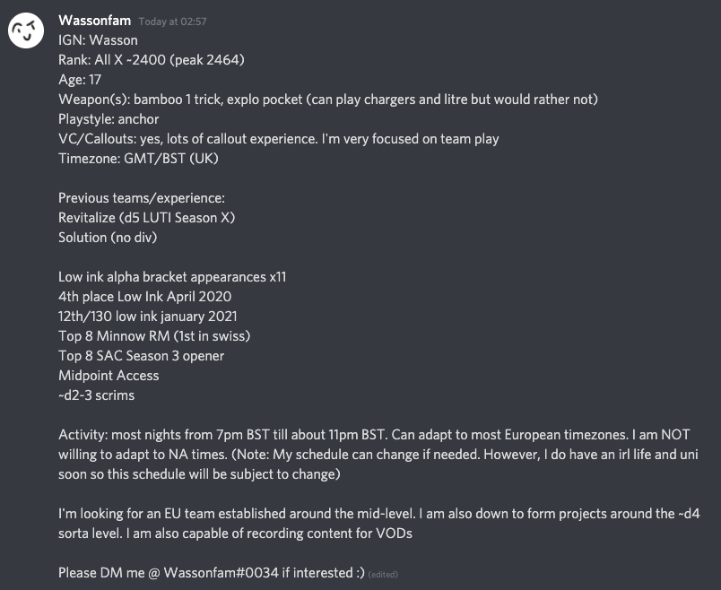 wasson_fam's tweet photo. I'm gonna take things kinda slow this week but I'm gonna put this out there. RTs would be greatly appreciated 🙏 https://t.co/GVC0U65VTT