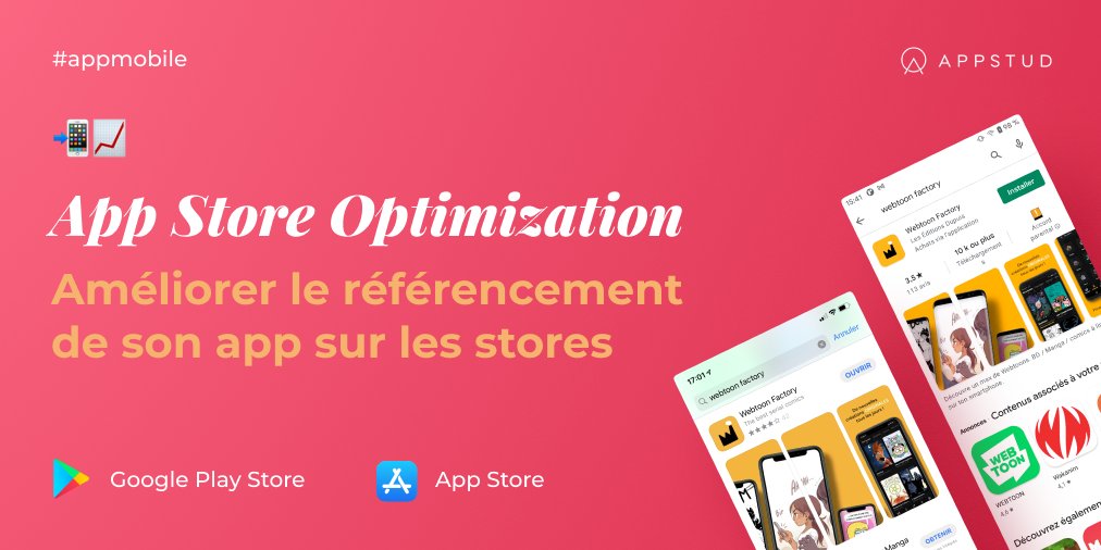 appstud's tweet photo. Connaissez-vous toutes les astuces pour améliorer le #référencement de votre #appmobile sur les stores ? 📲 @chloedavid95, Media &amp; #Acquisition Manager chez Appstud, vous donne ses conseils pour que vous ayez la meilleure stratégie #ASO. 
🔗 https://t.co/UylrM50NRb https://t.co/AOxrV0XZiM