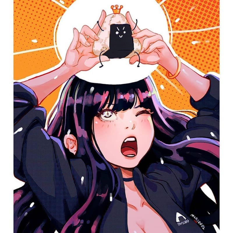 ParbloTech's tweet photo. The #digitalillustrator @magion02 was craving for an 🍙 onigiri when he drew this 😆
Are you an #onigirilover?🍙👑

#Drawing monitor: #ParbloCoast16
More selection of art tablets👉https://t.co/5kHFqJFzmW

#animeart #drawingmanga #drawanime #onigiri #riceballs #おにぎり #Parblo https://t.co/7rGpzIX5lD