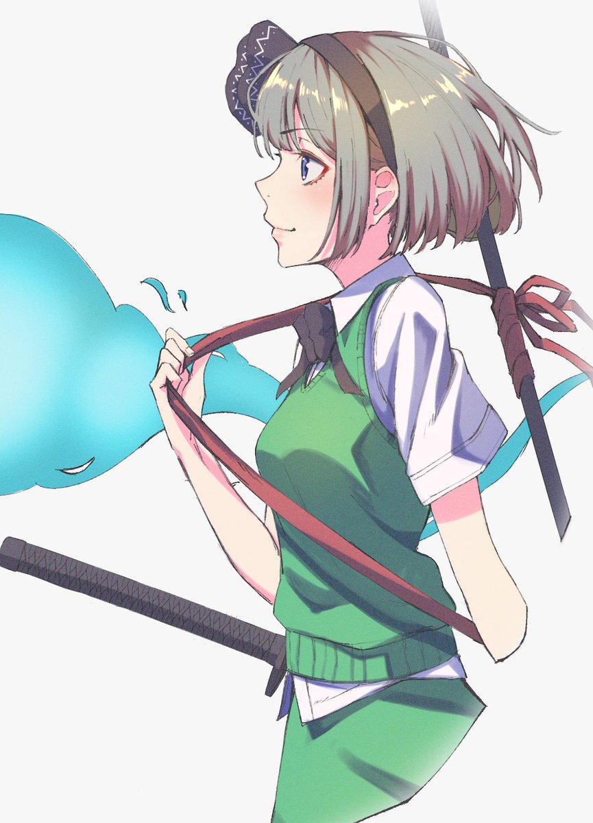 魂魄妖夢 「#今月描いた絵を晒そう
晒そう!見てー! 」|だんぼるのイラスト