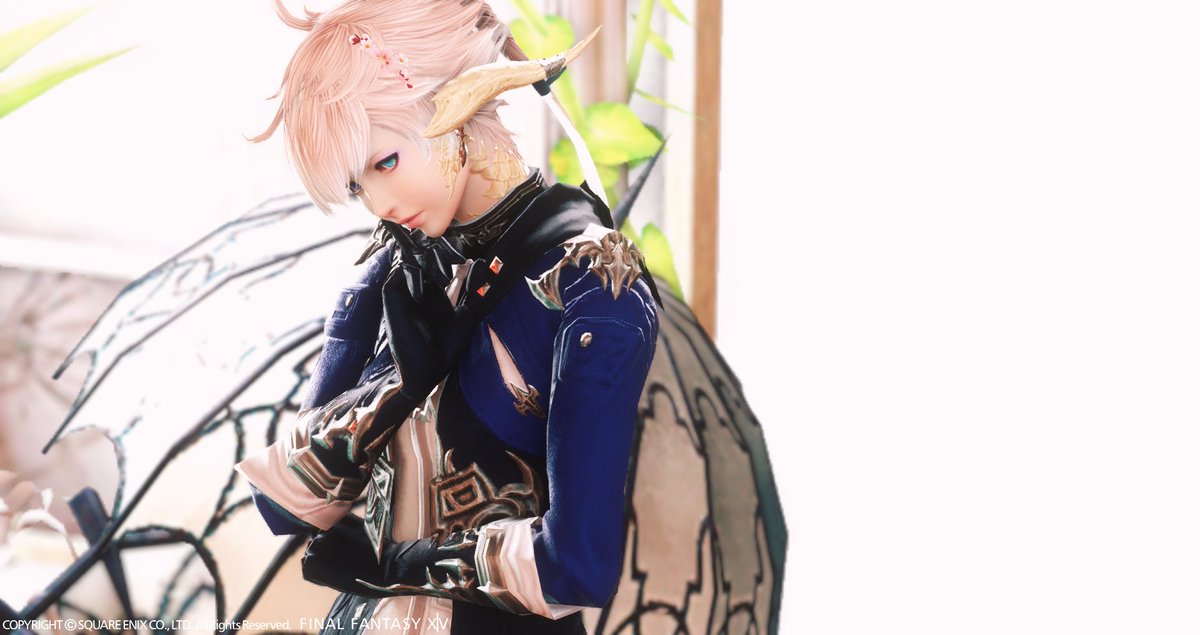 さくらもち Ff アルフィノ髪型 え 美しすぎんか 服はしっぽ消えて 男装の麗人な感じ Ff14 アウラ メスラ