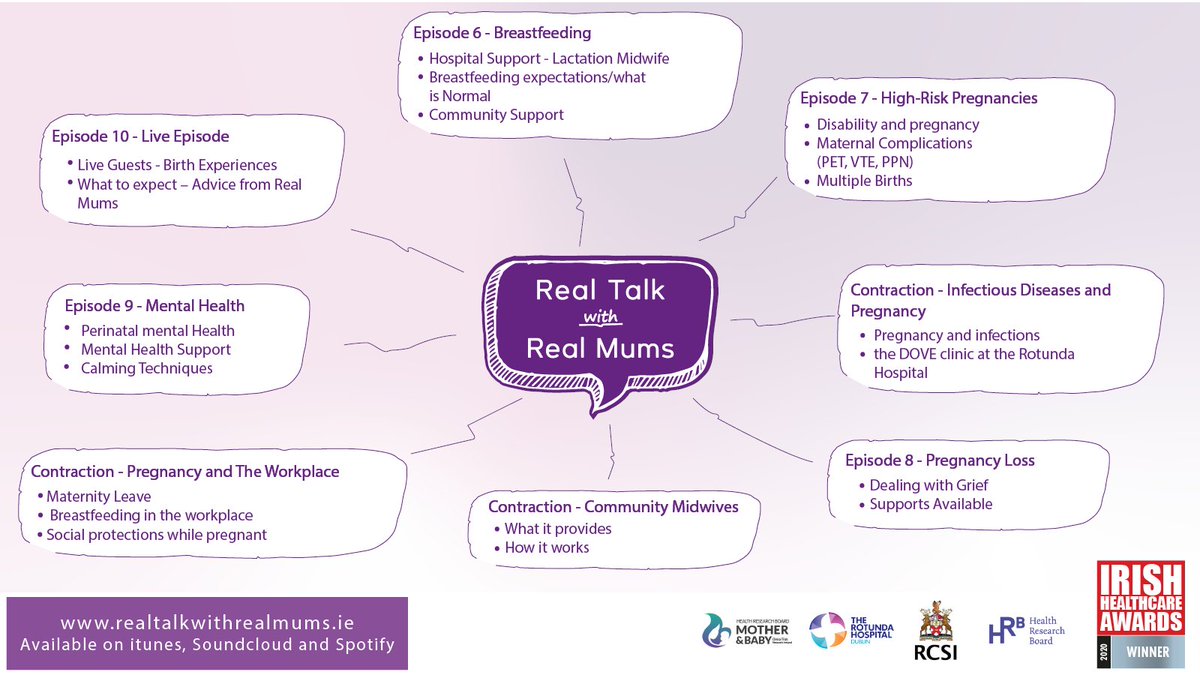 RealMumsPodcast's tweet photo. Looking for a good, #ExpertAdvisedMumApproved podcast? 
Don't forget all episodes of #RTWRM are still available on Spotify, Soundcloud and iTunes! 
https://t.co/uZfaXeN9yb

Here is what we talked about👇 https://t.co/WxZT3awVEZ