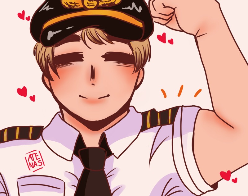 AtenasClown's tweet photo. Tu piloto favorito AAA ๐ฉ๐
Adorablisimo no?
#perxas #perxitaa @Perxitaa
#bretal #fanart https://t.co/3oDx4LgBy3