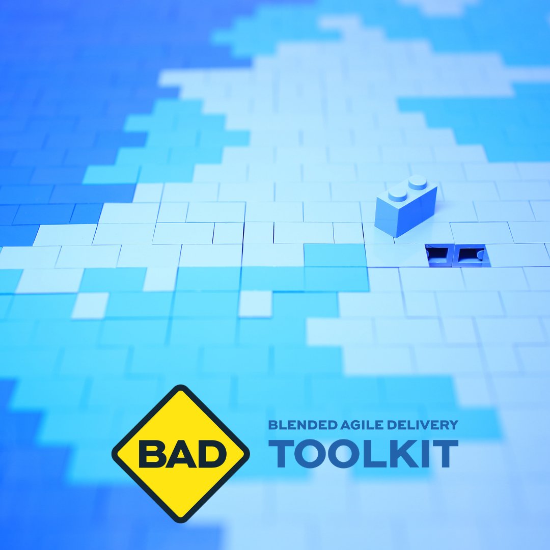 BadToolkit's tweet photo. New to the BAD Community? Join us for an introduction into the The Blended Agile Delivery (BAD) Toolkit!
👇
https://t.co/fJmMzyDYgl
#themissingpiece #agile #lean #leanthinking #thebadtoolkit #productdiscovery #vmost #inception #delivery # #community #transformation #change https://t.co/FDeEUlnDlV