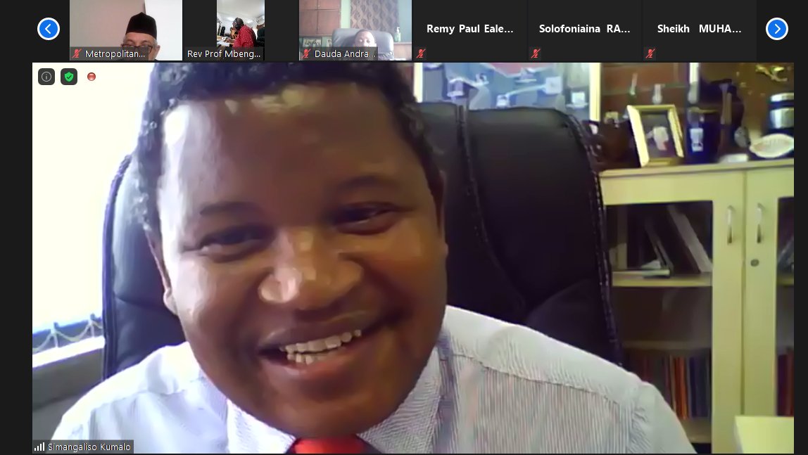 AaccCeta's tweet photo. Rev. Prof. Simangaliso R. Khumalo: "There is need for development of Afro-centric Theology of Healing by listening to the indigenous knowledge system ."
#FaithandScienceInConversation @acrl_rfp https://t.co/lhkcWb0k3g