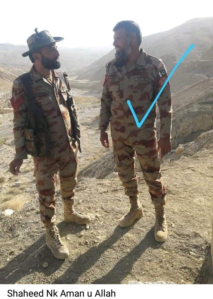 KDMedia5's tweet photo. 3 Pakistan Army soldiers killed  BLA IED attack in Bolan are identified as

1)Naik Amanullah, 
2)soldier Muhammad Tufail
3)soldier Ibrahim Khosa https://t.co/PfvMKWMdiw