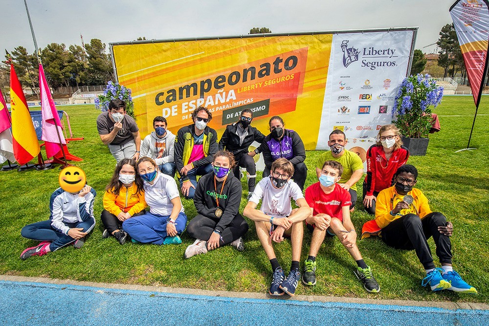 Releparalimpico's tweet photo. Que orgullosos nos sentimos de tod@s ellos y de su gran trabajo realizado. 
Son el futuro del deporte @Paralimpicos 
Bravo por vuestros resultados en un gran #CampeonatodeEspañaLiberty. https://t.co/xulPN9VChJ