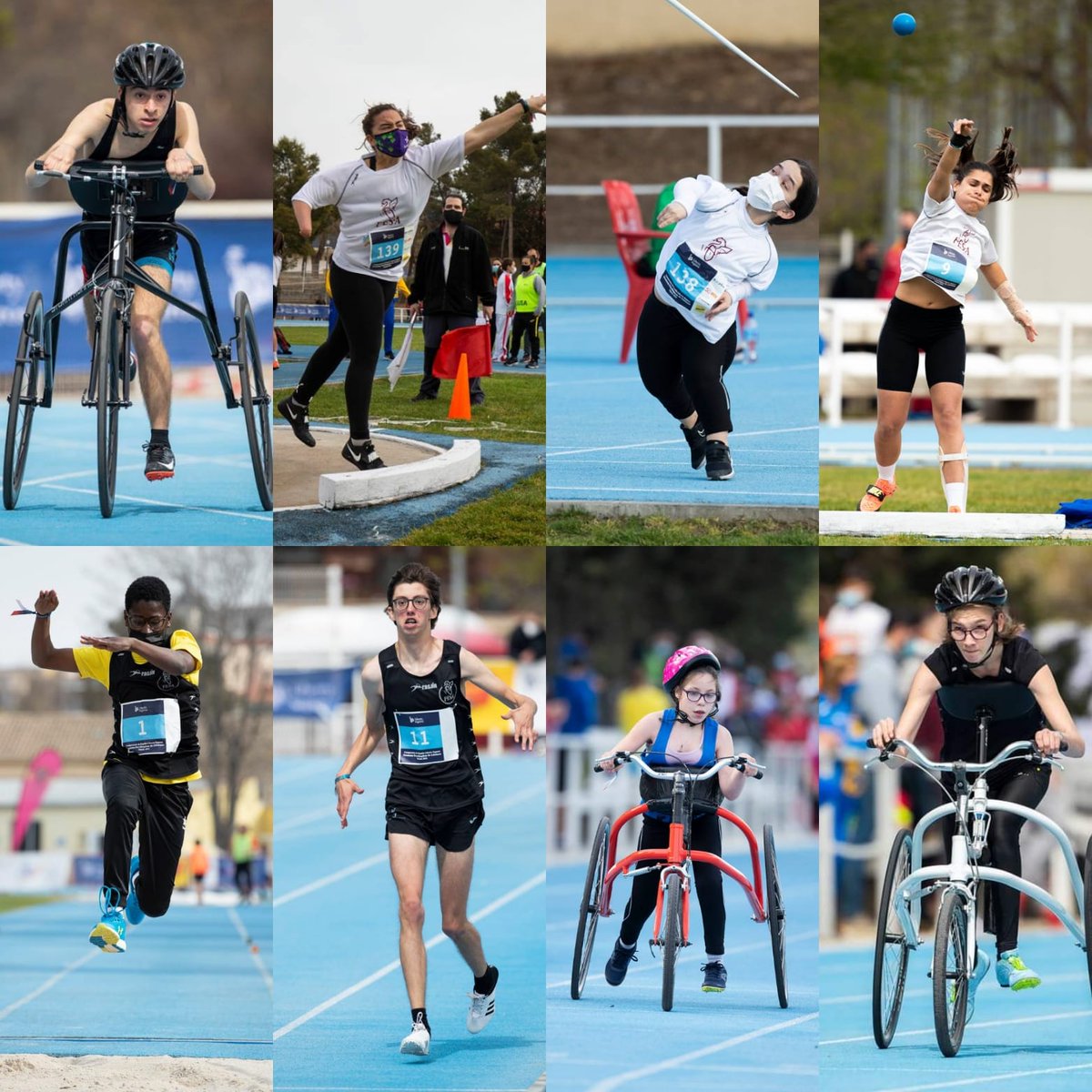 Releparalimpico's tweet photo. Que orgullosos nos sentimos de tod@s ellos y de su gran trabajo realizado. 
Son el futuro del deporte @Paralimpicos 
Bravo por vuestros resultados en un gran #CampeonatodeEspañaLiberty. https://t.co/xulPN9VChJ