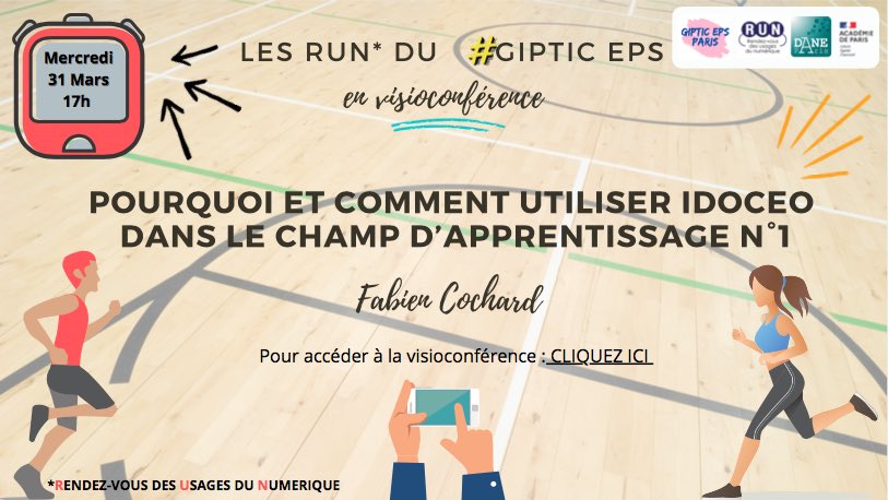 GipticEps75's tweet photo. #RUN13 du @GipticEps75 de @Academie_Paris !
« Pourquoi et comment utiliser IDOCEO dans le champ d’apprentissage N°1 »
👉 Mercredi 31 Mars
⏰ 17h (accès 1/4h avant)
🖥 Accès (visio) : https://t.co/GQSrBIw15U
(après authentification sur M@gistere de votre académie) https://t.co/yAdWY3My3r