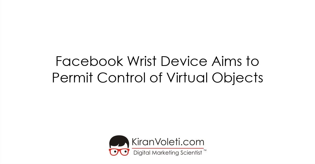 kiranvoleti's tweet image. #Facebook #virtualObjects   #Socialmediamarketing