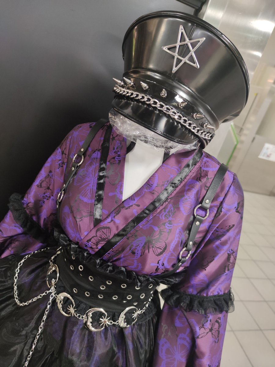 🖤おすすめコーデ🖤 BLOOD SUPPLY / Purple Butterfly Gothic Geisha