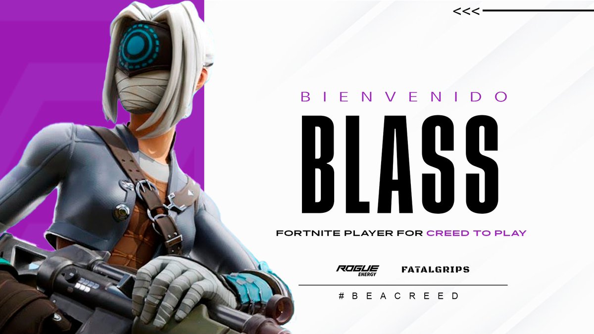 EsportssGravity's tweet photo. Tenemos al sexto elegido!😈
Denle la bienvenida a Blass!💜
#BeACreed https://t.co/tFQIefUp2k