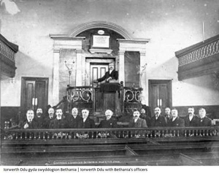CapeliCymru's tweet photo. The Rev. Edward Jones 1852-1931 known as Iorwerth Ddu was Bethania’s most prominent minister. He was a former miner who had been injured underground. He was ordained in 1877. Following pastorates in mid Wales and the Valleys, he was minister at Bethania 1894-1930. https://t.co/7BqyIg7ync