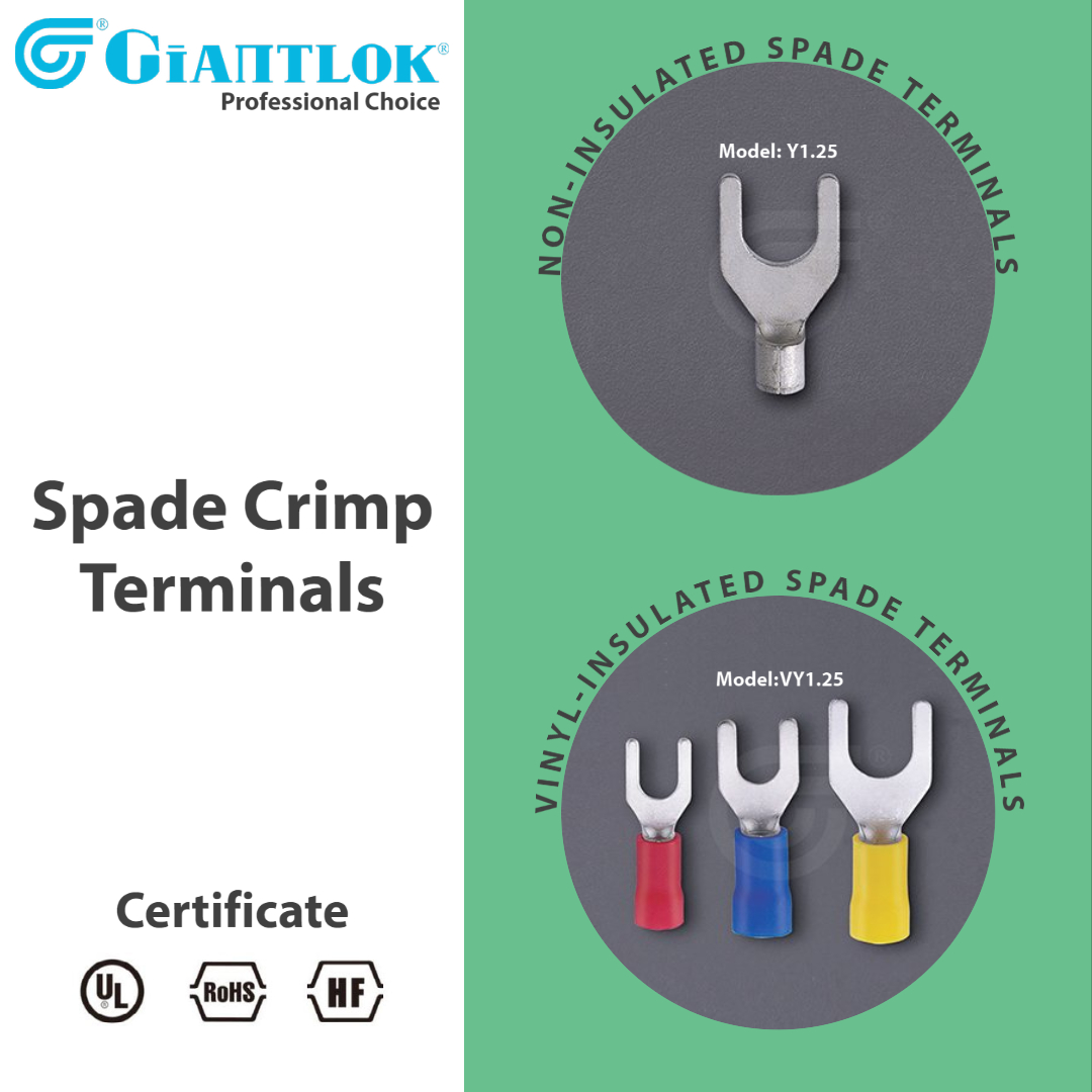 GiantlokIndia's tweet image. Non-Insulated Spade Terminals and Vinyl-Insulated Spade Terminals are featuring a standard style tongue and are built to ensure secure connectivity. Know more: giantlok.in/all-products/w…

#SpadeCrimpTerminals #wireconnection #energy #automation #electricalwiring #giantlokindia