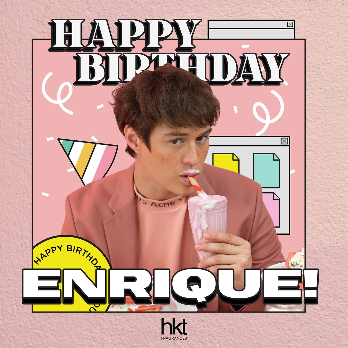 Wishing the coolest birthday to the coolest guy. Happy Birthday Enrique! 🎉