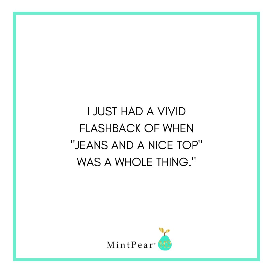 MintPearBeauty's tweet photo. Who else thinks it's maybe been a whole year since they tried on their jeans? 🙈 😂 https://t.co/7SAJFHW245
