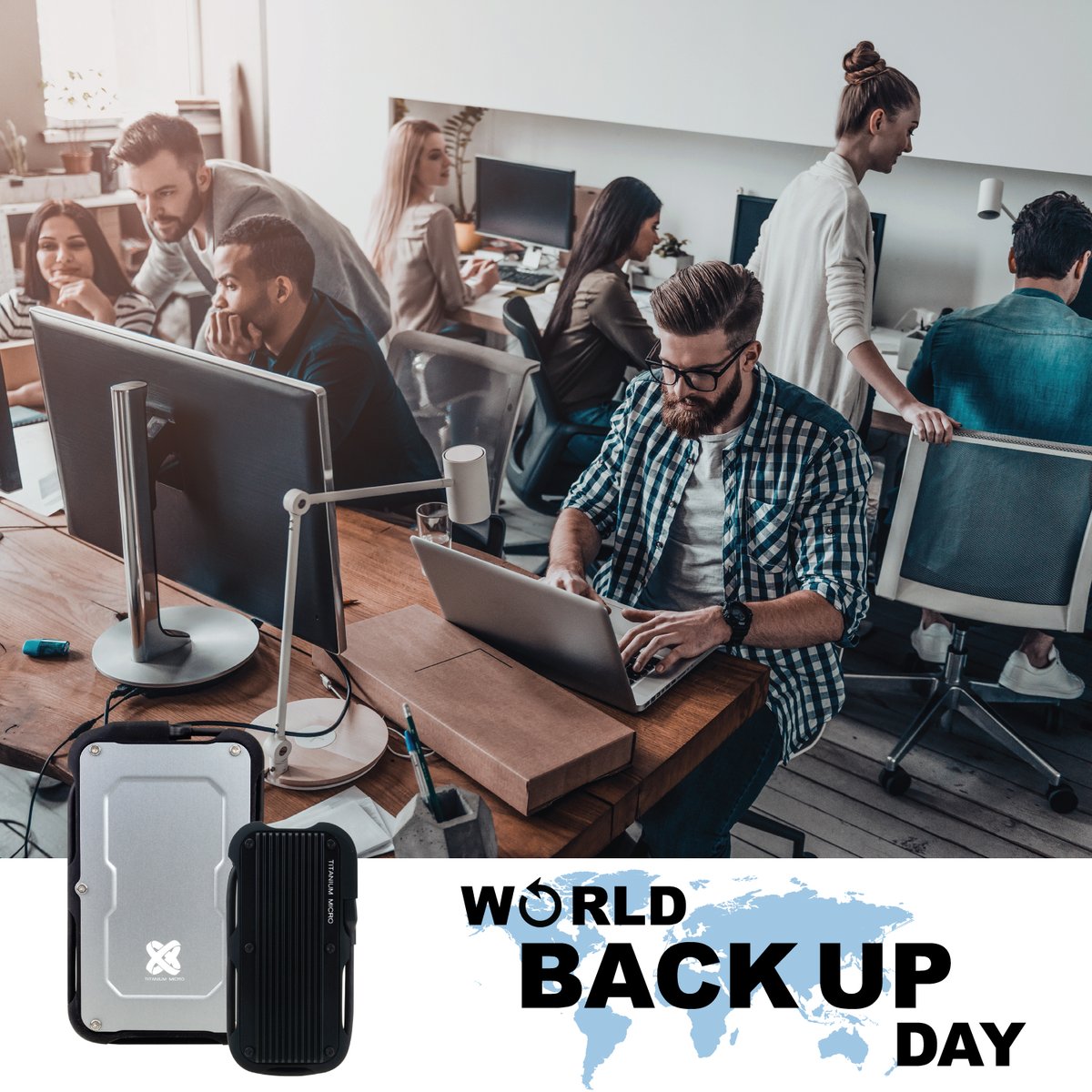 titaniummicro's tweet image. 🌍  It’s World Backup Day!!, stop procrastinating and sit down with all your devices to backup your files and photos. 💻  🎮 📱 📸  🎥

It is now easier and quicker to do than ever with TITANIUM ONE and MERCURY. 😎 🤘🏻

amazon.com/titaniummicro