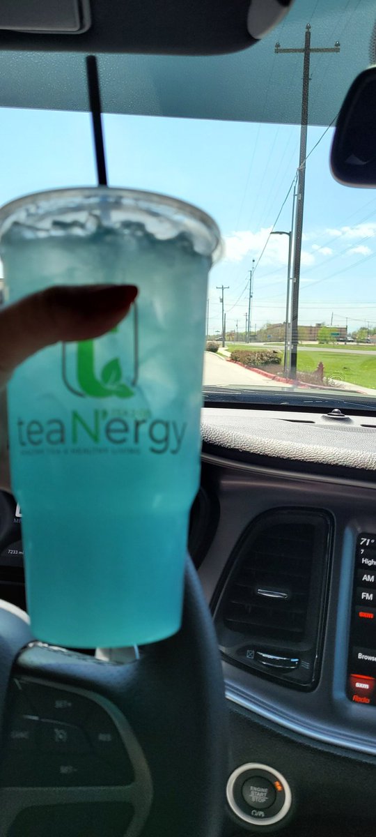 CruzyNitro's tweet photo. Love the tea drinks at #tea2go #Atlantis #teanergy #Texas #DodgeGT #challenger https://t.co/YjVfWtsmLO
