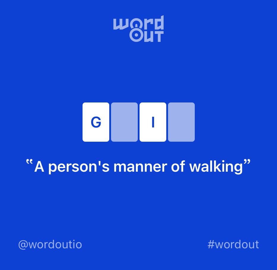wordoutio's tweet photo. Today’s challenge:
Can you guess the word? 🤔
Write your answer ✍🏻
#wordout #englishtips #englishgrammar #verbs #phrasalverbs #englishclub #ielts #word #challenge #englishlesson #englishcourse #instaenglish #britishenglish #americanenglish #vocabulary https://t.co/nTVUDpRyXi