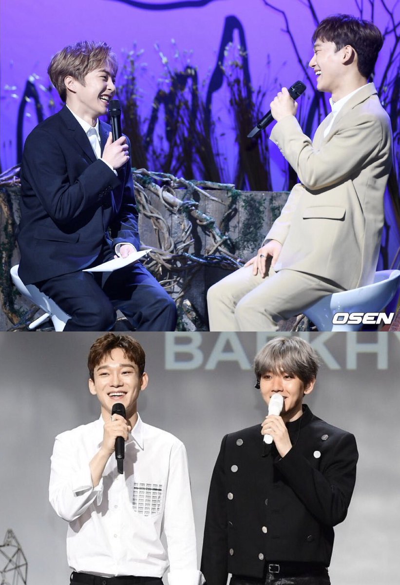 xunhuas's tweet photo. 👍🏼 Xiumin as the MC for Chen’s AAAF presscon
👍🏼 Chen as the MC for Baekhyun’s City Lights presscon
👍🏼 Junmyeon as the MC for EXO-SC’s WAL presscon
👍🏼 Sehun as the MC for DMD presscon
👍🏼 Baekhyun as the MC for Kai’s KAI (开) presscon
👍🏼 Xiumin as the MC for BAMBI presscon

#EXO ♡ https://t.co/EpDDYy2jjW