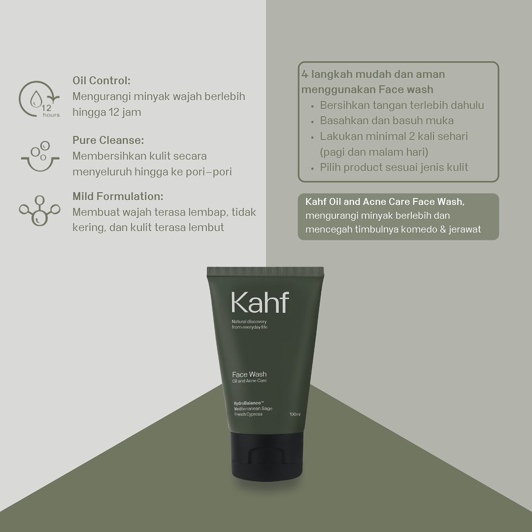 kahf face wash