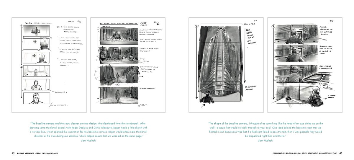 Blade Runner 2049: The Storyboards - https://t.co/DFAhuZgxOi

#artbook #filmmaking #storyboard #bladerunner2049 