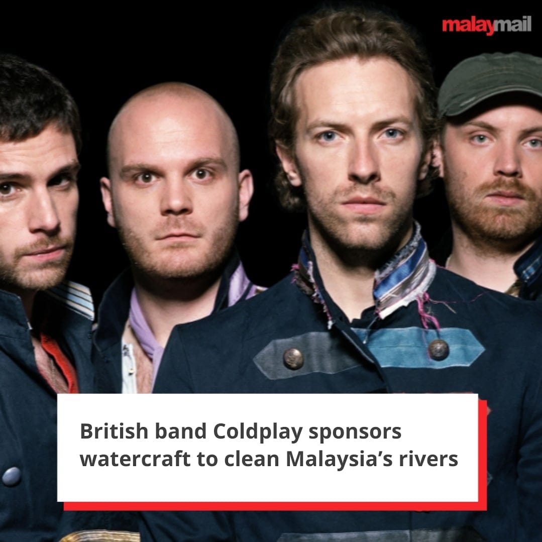 British band Coldplay has yet to perform in Malaysia but it is about to treat the country to something even greater — by sponsoring a watercraft that removes plastic trash from our rivers.

Read more at malaymail.com

📸: AFP
#britishband #coldplay #malaysia #watercraft