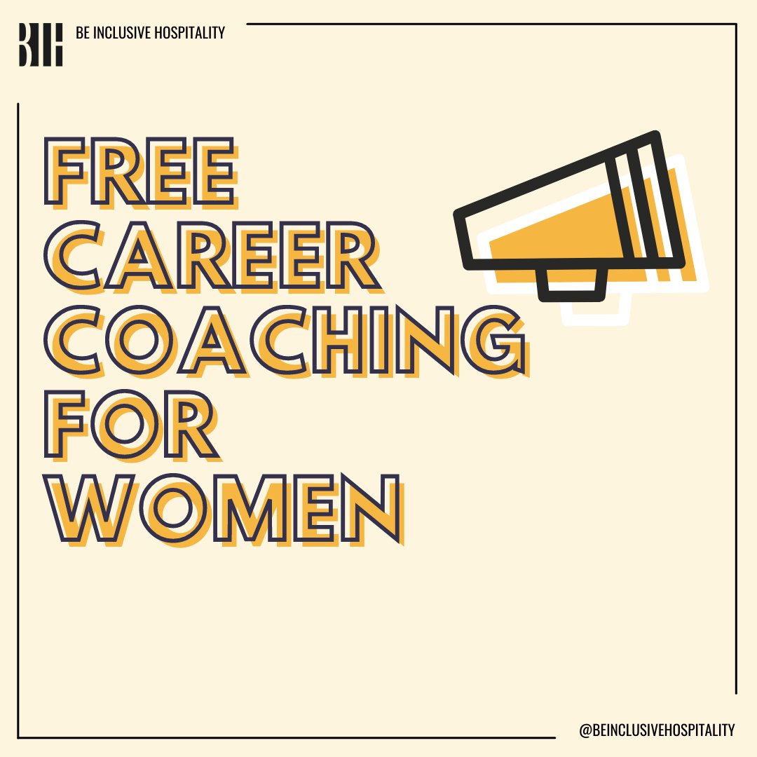 beinclusivehosp's tweet photo. We are offering FREE career coaching for four women within the #beinclusivehospitality community (for 6 weeks), who have become unemployed due to the #pandemic. Link in the bio, to get in touch.π§‘
#careercoacing #beinclusive #hospitalitysector https://t.co/CtrekuWE3A
