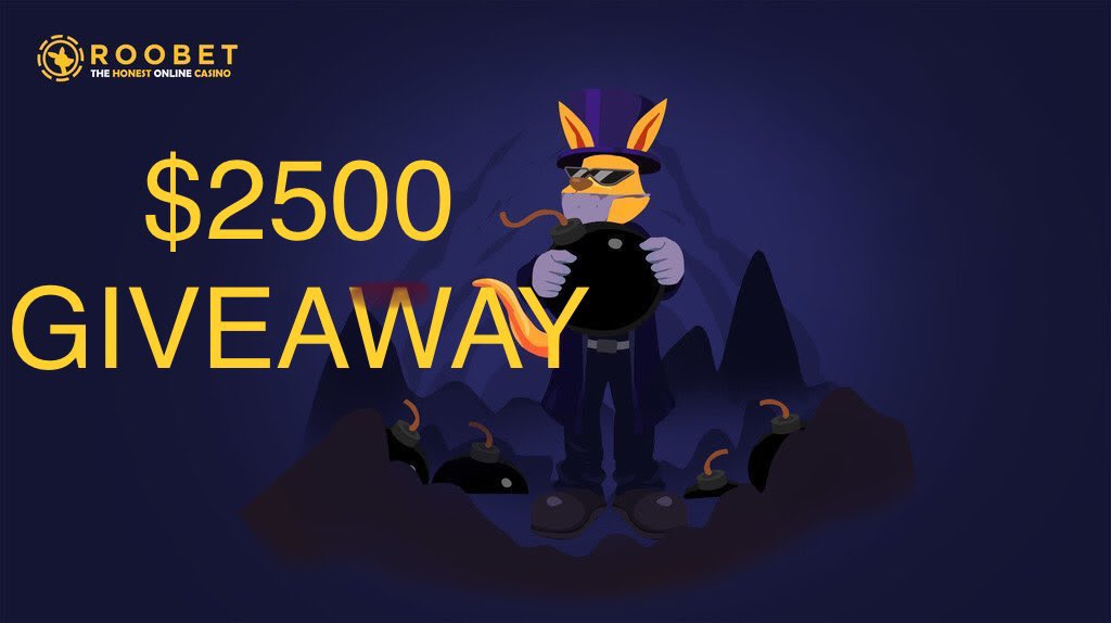 $2500 Roobet Giveaway.

How to enter? 

1. Follow me <a href="/Xposed/">Xposed</a>✅
2. Tag two friends ✅
3. Comment your Roobet Username ✅
4. Retweet this tweet

Picking 10 Winners of $250 on Friday  April 2nd 

#roobet #twitch #giveaway #cash #crypto #bitcoin #ethereum #casino #live #slots