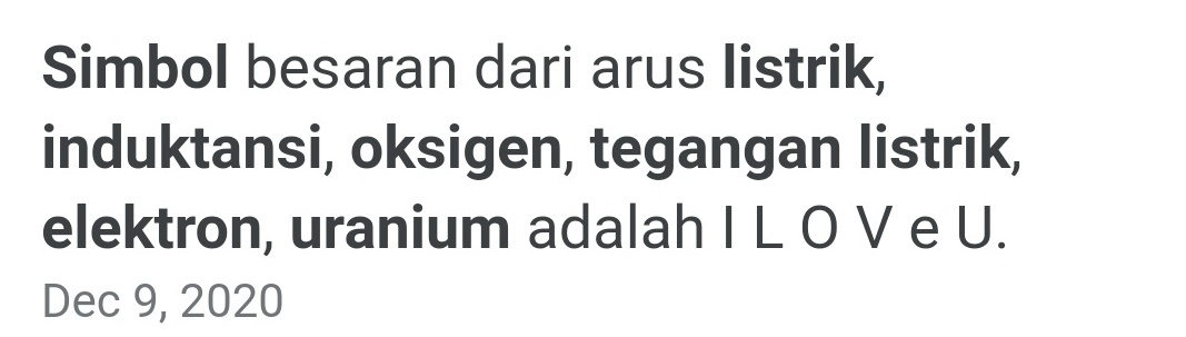 Arus Listrik Induktansi Oksigen Tenaga Listrik Elektron Uranium Chikaaa on Twitter: "Simbol besaran arus listrik,induktansi,oksigen,tenaga listrik,elektron,uranium ? Yang bisa jawab dapat hadiah" / Twitter