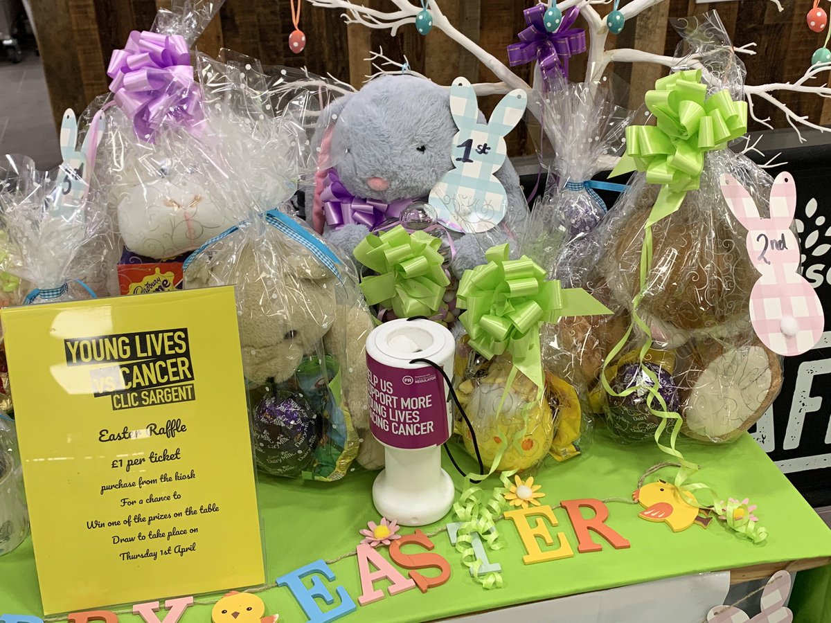 Still time to grab your raffle tickets. Available from the kiosk until Wednesday 31/3. Lots of prizes to be won